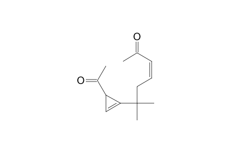 (Z)-6-(3-acetyl-1-cyclopropenyl)-6-methyl-3-hepten-2-one