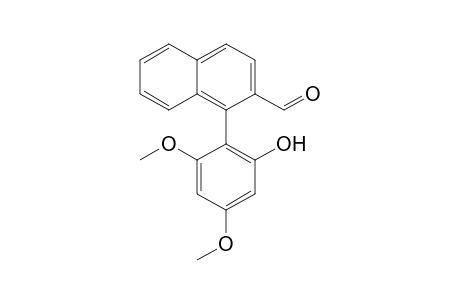 1-(4',6'-Dimethyl-2'-hydroxyphenyl)naphthalene-2-carbaldehyde