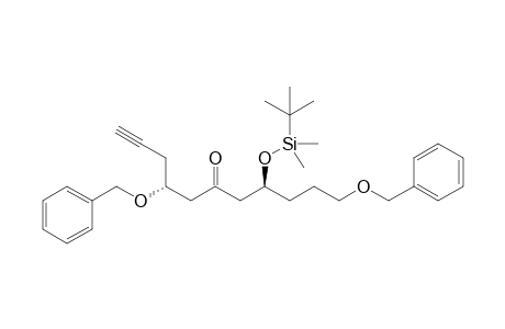 (4R,8S)-4,11-Bis-benzyloxy-8-(tert-butyl-dimethyl-silanyloxy)-undec-1-yn-6-one