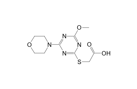 acetic acid, [[4-methoxy-6-(4-morpholinyl)-1,3,5-triazin-2-yl]thio]-