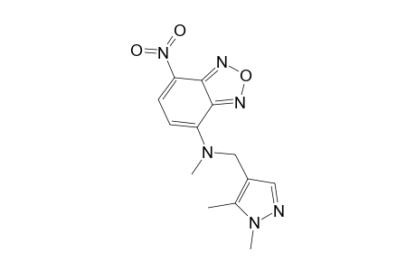 (1,5-dimethylpyrazol-4-yl)methyl-methyl-(7-nitrobenzofurazan-4-yl)amine
