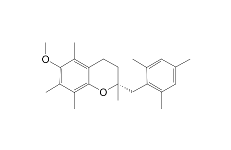 (R)-6-methoxy-2,5,7,8-tetramethyl-2-(2,4,6-trimethylbenzyl)chroman