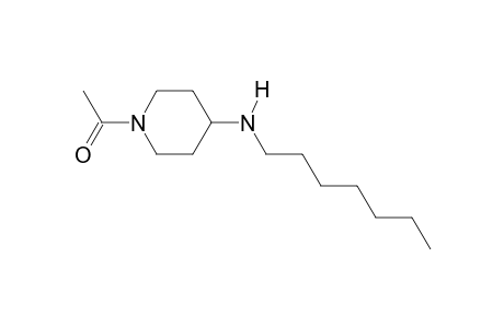 1-[4-(Heptylamino)piperidin-1-yl]ethanone