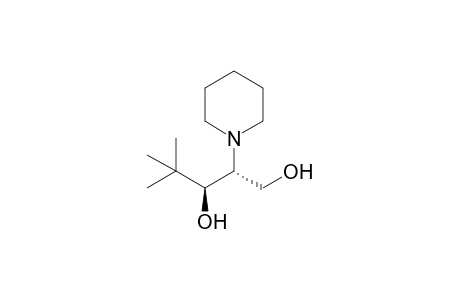 (2R,3S)-4,4-dimethyl-2-(1-piperidinyl)pentane-1,3-diol
