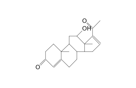 12.beta.-Hydroxy-pregna-4,16-diene-3,20-dione