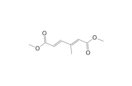 (2E,4E)-3-methylhexa-2,4-dienedioic acid dimethyl ester