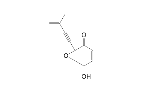 7-Oxabicyclo[4.1.0]hept-3-en-2-one, 5-hydroxy-1-(3-methyl-3-buten-1-ynyl)-