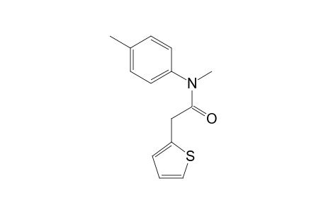 N-Methyl-N-(4-methylphenyl)-2-(thiophen-2-yl)acetamide