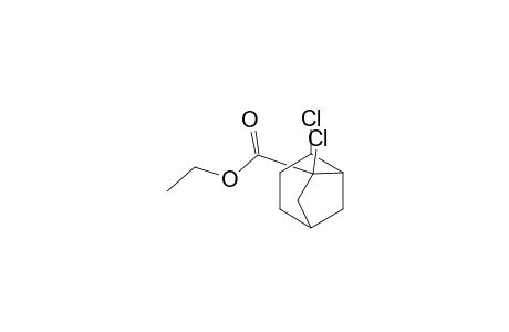 Bicyclo[3.2.1]octane-6-carboxylic acid, 4,6-dichloro-, ethyl ester, (exo,exo)-(.+-.)-
