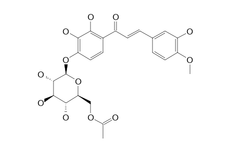 OKANIN-4-METHOXY-4'-O-(6''-O-ACETYLGLUCOPYRANOSIDE)