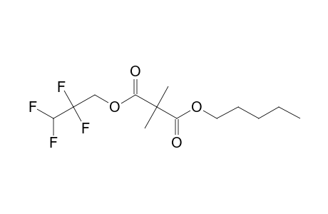 Dimethylmalonic acid, pentyl 2,2,3,3-tetrafluoropropyl ester