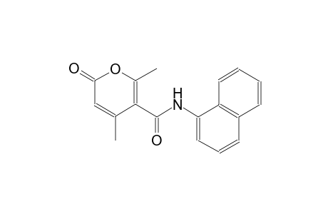 4,6-dimethyl-N-(1-naphthyl)-2-oxo-2H-pyran-5-carboxamide