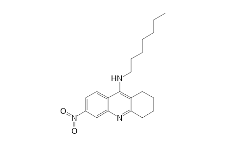 Heptyl-(6-nitro-1,2,3,4-tetrahydroacridin-9-yl)amine