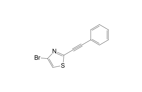 4-Bromanyl-2-(2-phenylethynyl)-1,3-thiazole