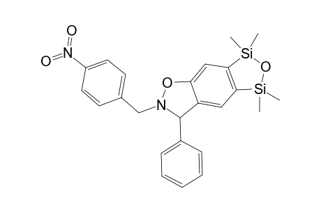2-(4-nitrobenzyl)-3-phenyl-5,6-oxadisilole fused benzo[d]isoxazolidine