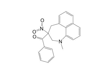 3-Benzoyl-N-methyl-3-nitro-1,2,3,4-tetrahydronaphtho[1,8-bc]azepine