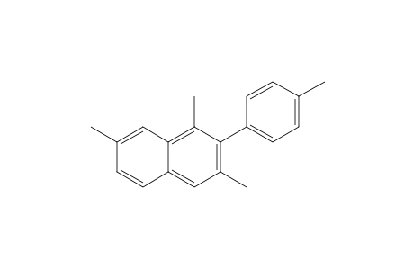 1,3-Dimethyl-2-(4-methylphenyl)-7-methylnaphthalene