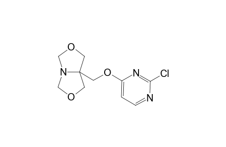 2-Chloro-4-[(3,7-dioxa-r-1-azabicyclo[3.3.0]oct-c-5-yl)methoxy]pyrimidine