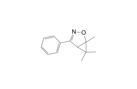 1,6,6-Trimethyl-4-phenyl-2-oxa-3-azabicyclo[3.1.0]hex-3-ene