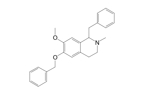 N-METHYL-1-BENZYL-6-BENZYLOXY-7-METHOXY-1,2,3,4-TETRAHYDRO-ISOQUINOLINE