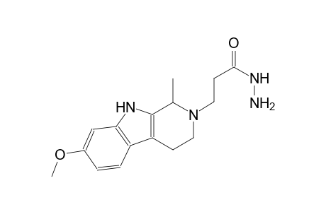 3-(7-methoxy-1-methyl-1,3,4,9-tetrahydro-2H-beta-carbolin-2-yl)propanohydrazide