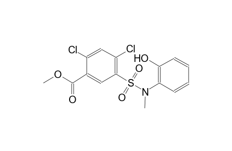 benzoic acid, 2,4-dichloro-5-[[(2-hydroxyphenyl)methylamino]sulfonyl]-, methyl ester