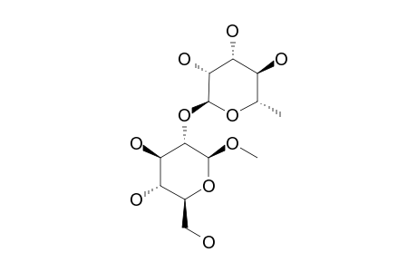 ALPHA-L-RHAMNOPYRANOSYL-(1->2)-O-BETA-D-METHYLGLUCOPYRANOSIDE