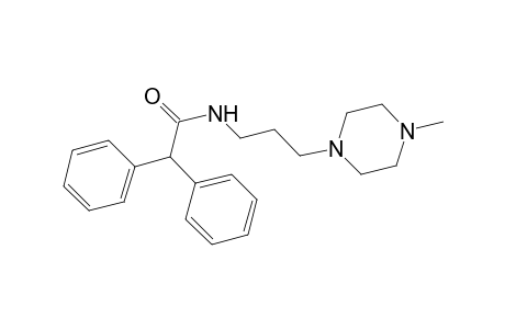 N-[3-(4-Methyl-1-piperazinyl)propyl]-2,2-diphenylacetamide