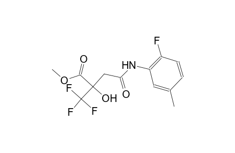 methyl 4-(2-fluoro-5-methylanilino)-2-hydroxy-4-oxo-2-(trifluoromethyl)butanoate