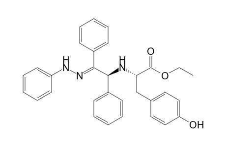 (2S)-2-[[(1S,2E)-1,2-diphenyl-2-(phenylhydrazinylidene)ethyl]amino]-3-(4-hydroxyphenyl)propanoic acid ethyl ester