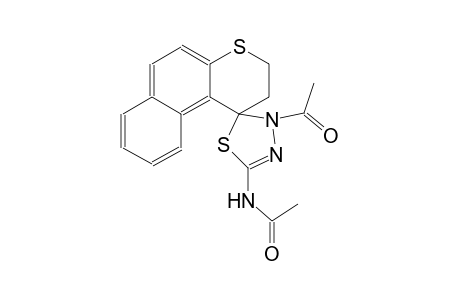 1-{3'-acetyl-2,3-dihydro-3'H-spiro[naphtho[2,1-b]thiopyran-1,2'-[1,3,4]thiadiazol]-5'-yl}propan-2-one