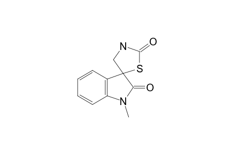 1-methylspiro[indoline-3,5'-thiazolidine]-2,2'-quinone