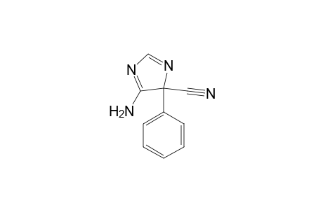 4H-Imidazole-4-carbonitrile, 5-amino-4-phenyl-