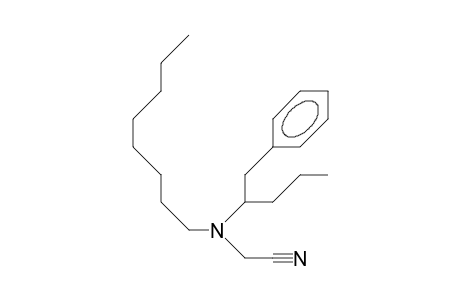N-(1-Benzyl-butyl)-N-octyl-amino-acetonitrile