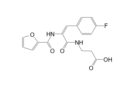 beta-alanine, N-[(2E)-3-(4-fluorophenyl)-2-[(2-furanylcarbonyl)amino]-1-oxo-2-propenyl]-