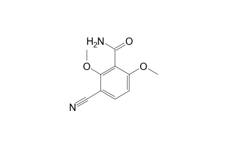 3-Cyano-2,6-dimethoxybenzamide