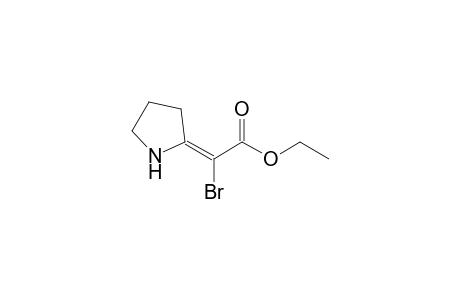 Ethyl 2-bromo-2-(pyrrolidin-2'-ylidene)-acetate