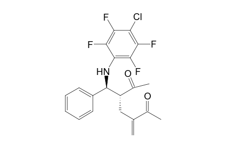 (4,5-trans)-3-[(4-Chloro-2,3,5,6-tetrafluorophenylamino)phenylmethyl]-5-methyleneheptane-2,6-dione