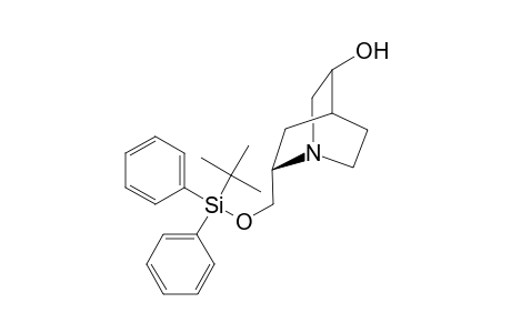 (2S)-2-(tert-Butyldiphenylsilyloxymethyl)-1-azabicyclo[2.2.2]octan-5-ol