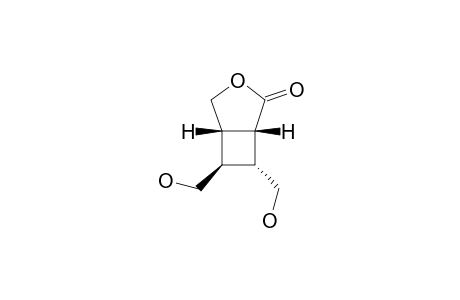 (1RS,5SR,6RS,7RS)-6,7-BIS-(HYDROXYMETHYL)-3-OXABICYCLO-[3.2.0]-HEPTAN-2-ONE