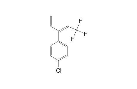 (3Z)-3-(4-CHLOROPHENYL)-5,5,5-TRIFLUORO-1,3-PENTADIENE