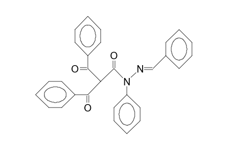 N'-Benzylidene-N-phenyl-dibenzoyl-acetic acid, hydrazide