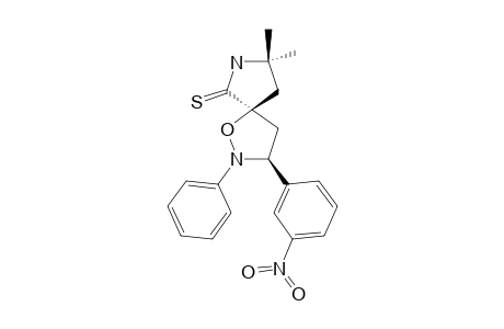 8,8-DIMETHYL-3-(3-NITROPHENYL)-2-PHENYL-1-OXA-2,7-DIAZASPIRO-[4.4]-NONANE-6-THIONE