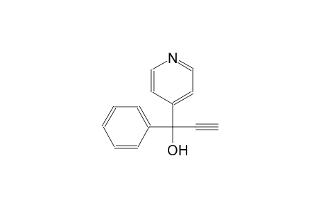 1-phenyl-1-(4-pyridinyl)-2-propyn-1-ol