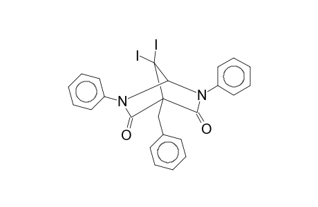 4-Benzyl-7,7-diiodo-2,6-diphenyl-2,6-diazabicyclo[2.2.1]heptane-3,5-dione