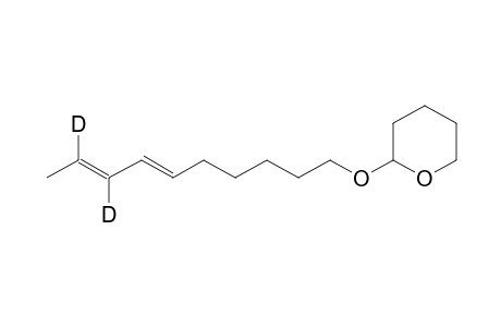 2-[(6E,8E)-8,9-dideuteriodeca-6,8-dienoxy]oxane