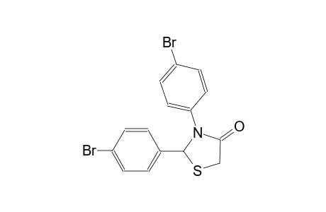2,3-bis(4-bromophenyl)-1,3-thiazolidin-4-one