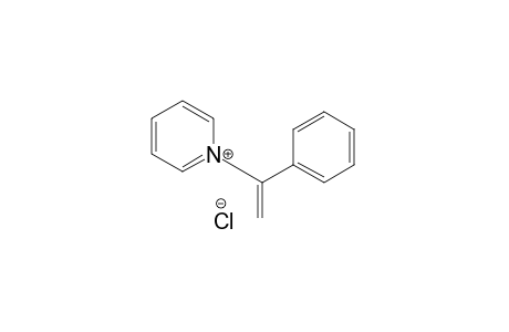 Pyridinium, 1-(1-phenylethenyl)-, chloride