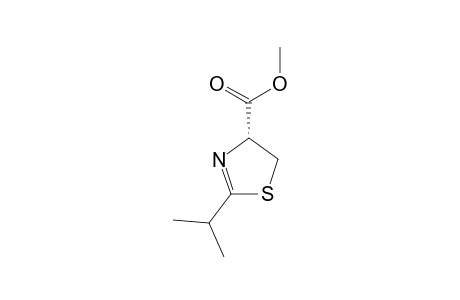 (+/-)-METHYL-2-ISOPROPYL-4,5-DIHYDROTHIAZOLE-4-CARBOXYLATE