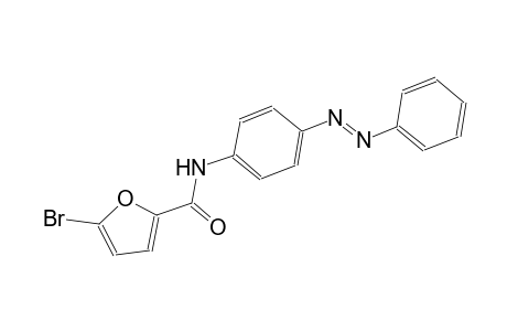 5-bromo-N-{4-[(E)-phenyldiazenyl]phenyl}-2-furamide
